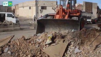 أعمال وحملات مدنية خدمية للمواطنين في مدينة الطبقة