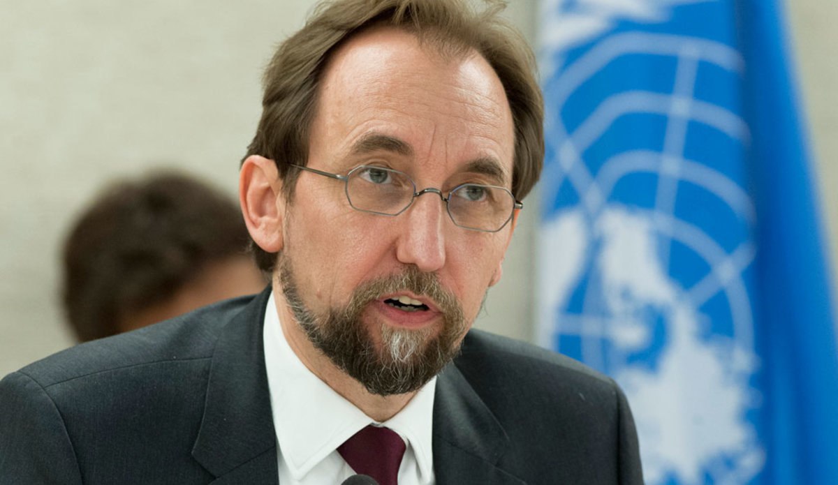 المفوض السامي لحقوق الإنسان في الأمم المتحدة "زيد رعد الحسين"