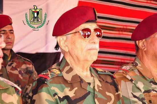 اللواء الركن "محمد طارق الخضراء" رئيس هيئة أركان "جيش التحرير" الفلسطيني في سوريا