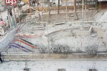 طالب بيان المؤسسات حلفاء النظام بتحييد الكوادر الطبية والإنسانية والمدنيين عن كافة أشكال الصراع واحترام القانون الإنساني الدولي