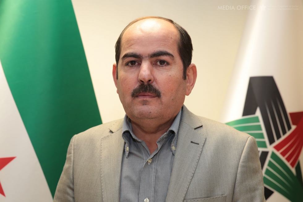 رئيس الائتلاف الوطني لقوى الثورة والمعارضة السورية عبد الرحمن مصطف