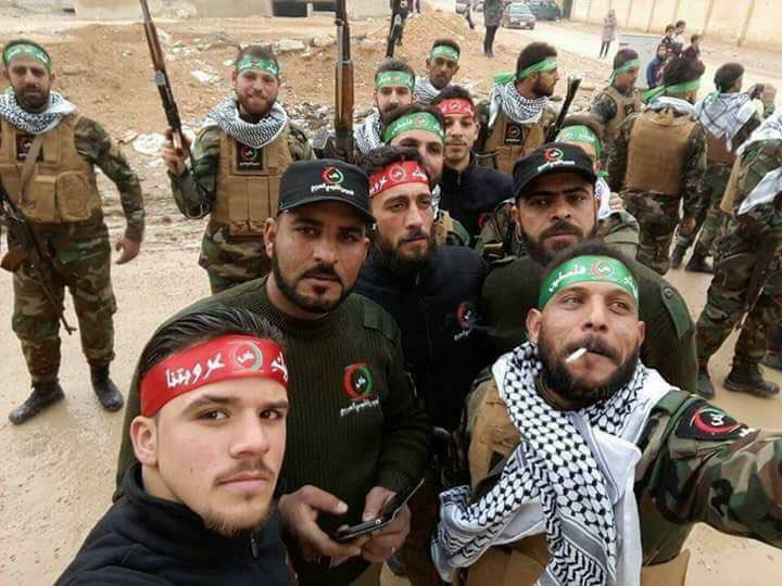 مقاتلون من جيش التحرير الفلسطيني