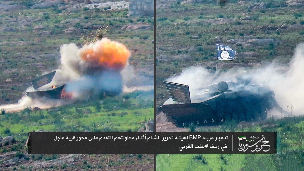 تطور خطير في قتال تحرير سوريا وتحرير الشام