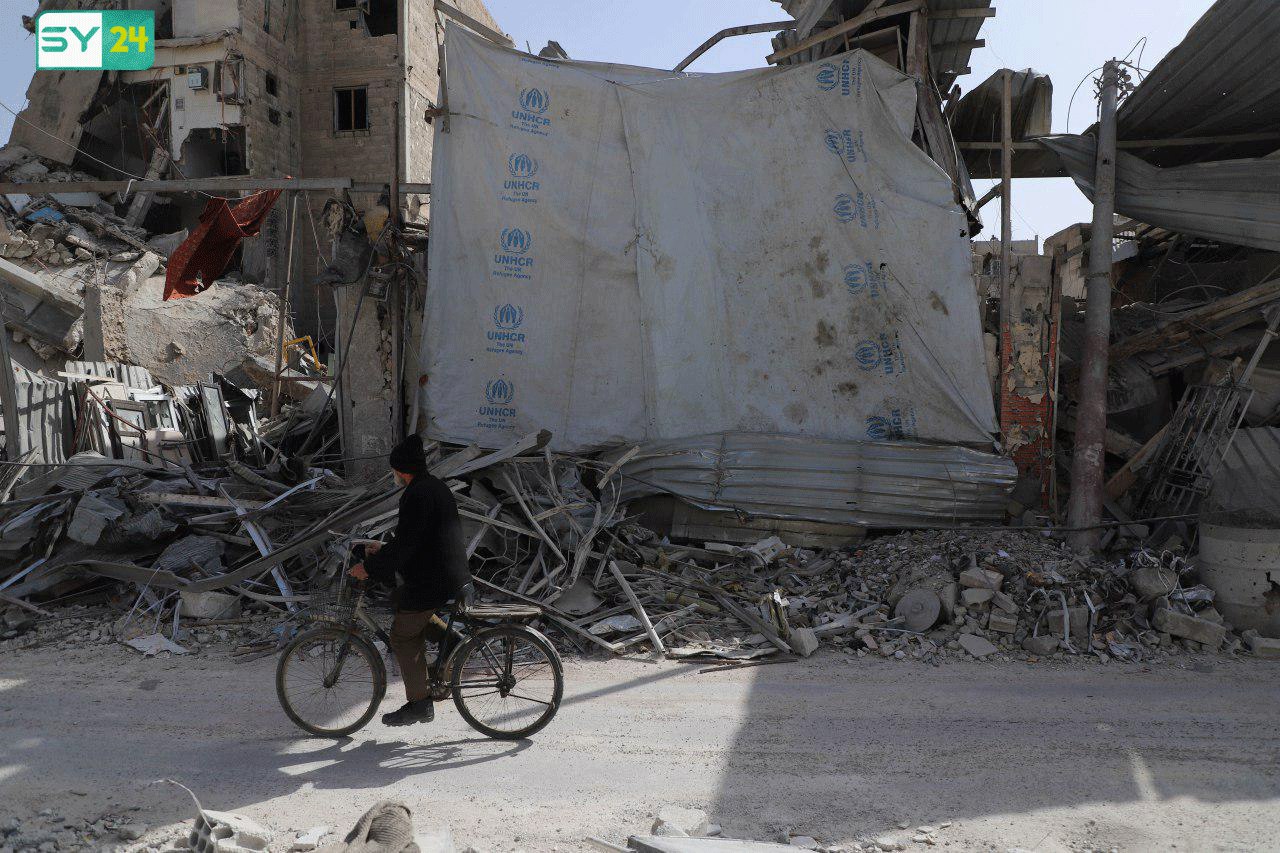 حارات بأكملها دُفنت بأطفالها ونسائها ورجالها في الغوطة الشرقية