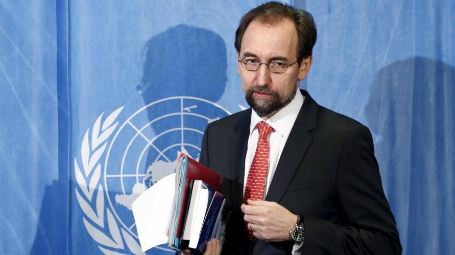 المفوض السامي لحقوق الإنسان في الأمم المتحدة الأمير "زيد رعد بن الحسين"