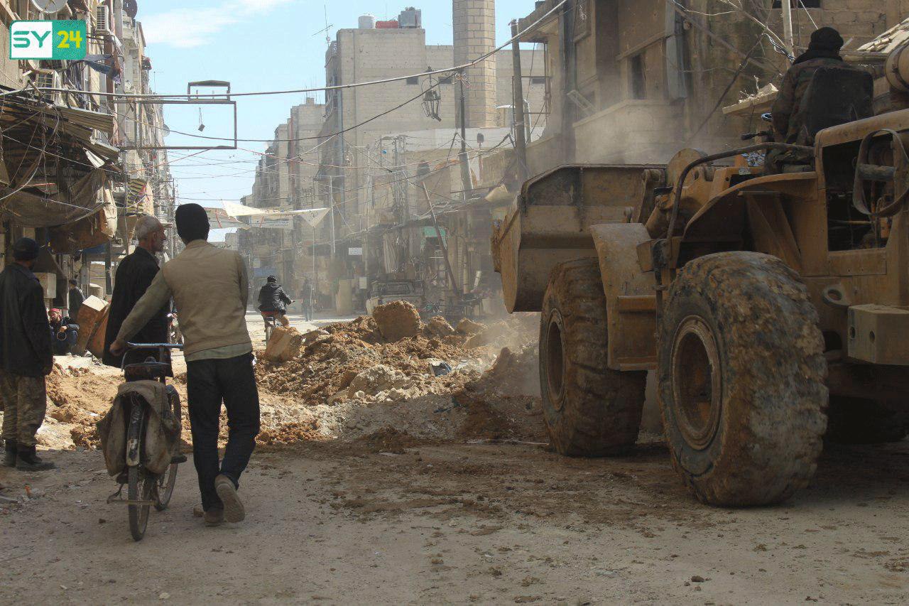 تهجير جديد وتغيير ديموغرافي.. حرستا إلى إدلب