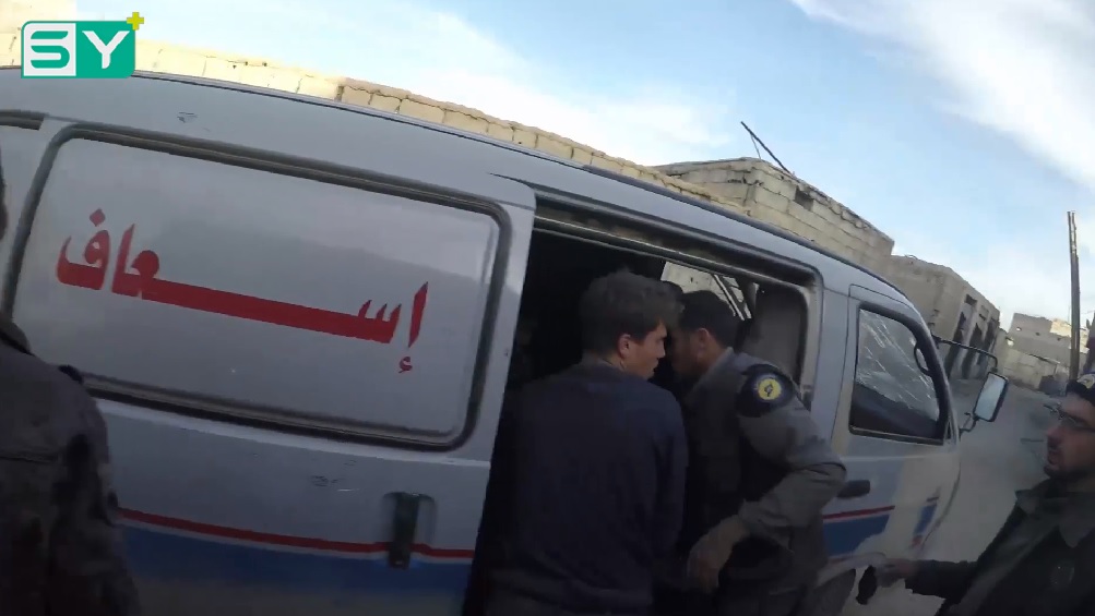 لحظات من الغوطة الشرقية.. إخلاء كامل للمكان.. كل الأماكن تحت النار في دوما – آذار 2018