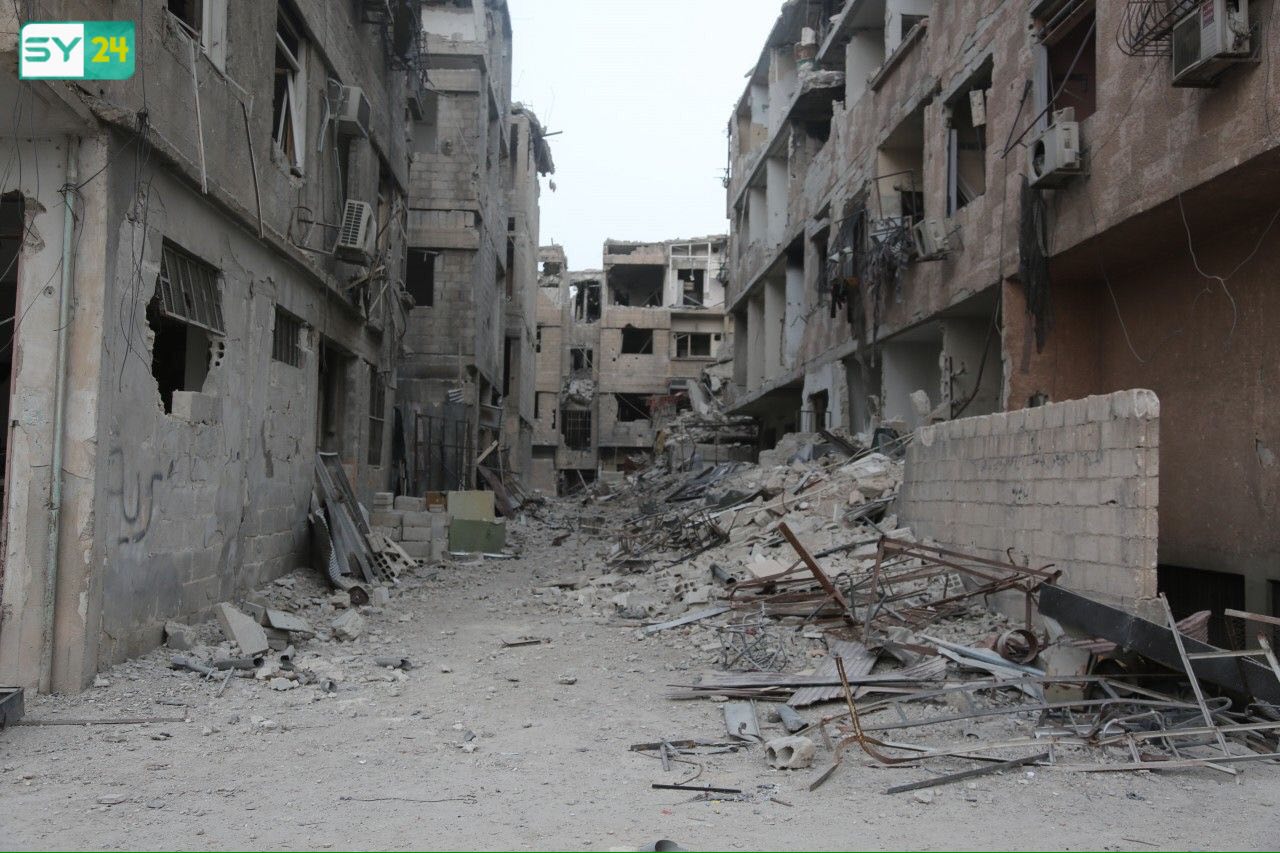 وثائق قبل الرحيل.. آخر ما تم تصويره في زملكا بريف دمشق