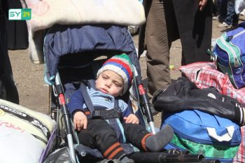 وصول دفعةٍ جديدة من مهجّري الغوطة الشرقية إلى ريف حماة