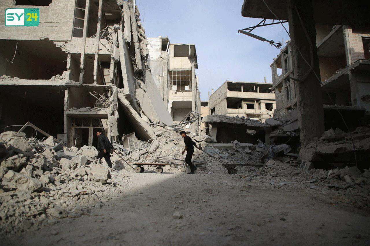 هدنتان لم توقفا القصف.. مقتل 5 مدنيين بغارات جوية على الغوطة الشرقية اليوم
