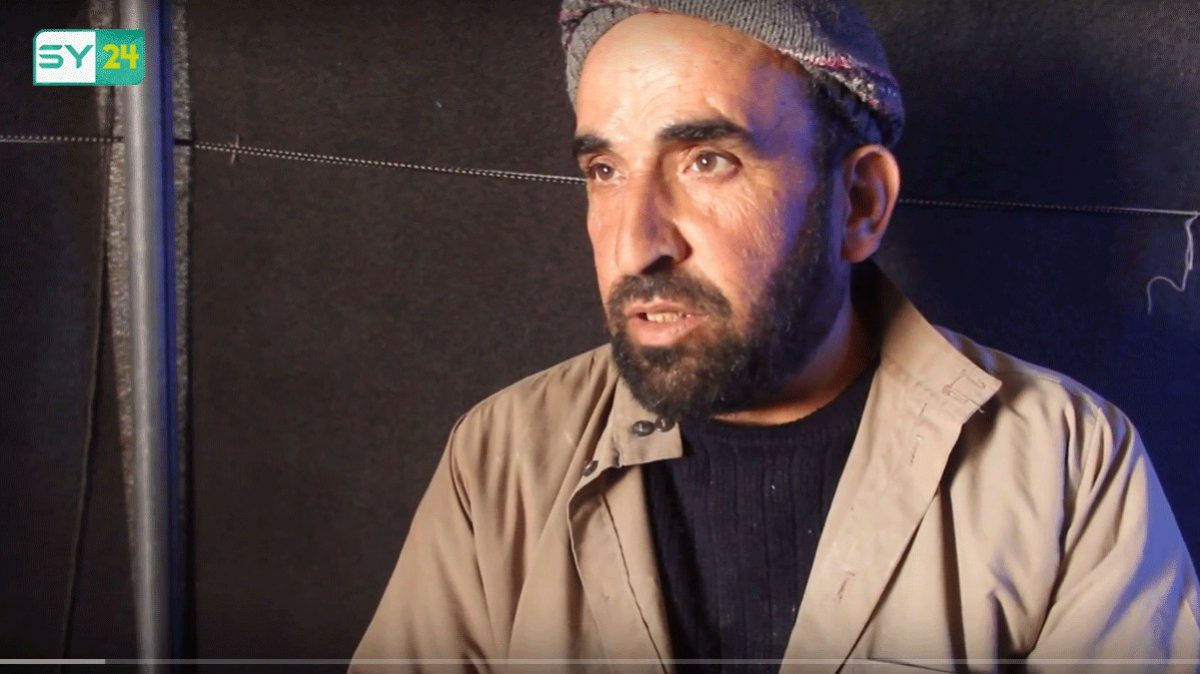 "عبد الله العبيد" ورحلة النزوح القاسية