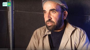 "عبد الله العبيد" ورحلة النزوح القاسية