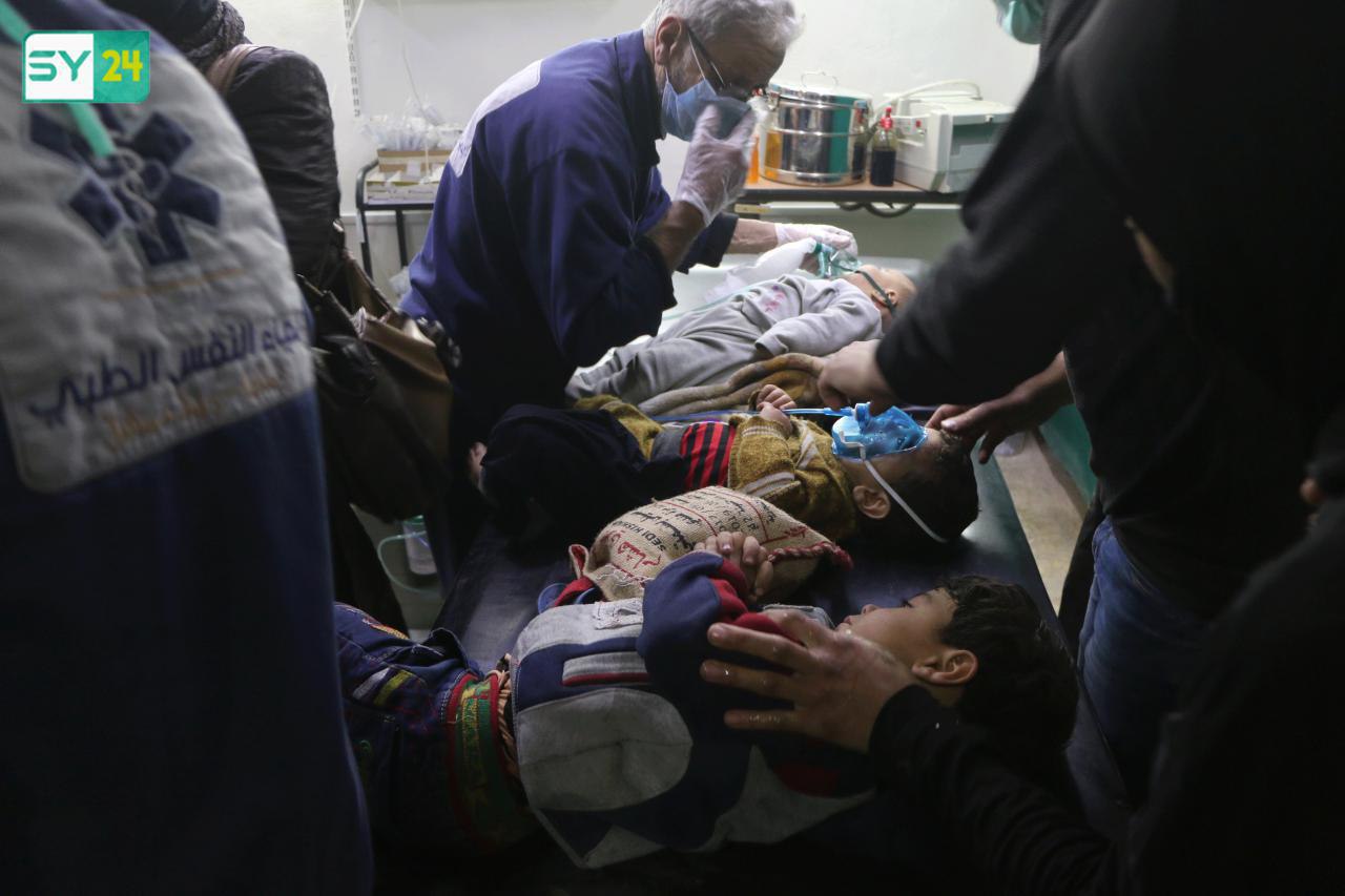 ضحايا المجازر في ارتفاع.. ومقتل طفل وشاب بقصف على الغوطة الشرقية