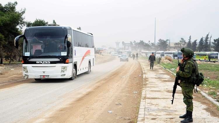 روسيا: توصلنا لاتفاق يقضي بانسحاب جيش الإسلام من دوما