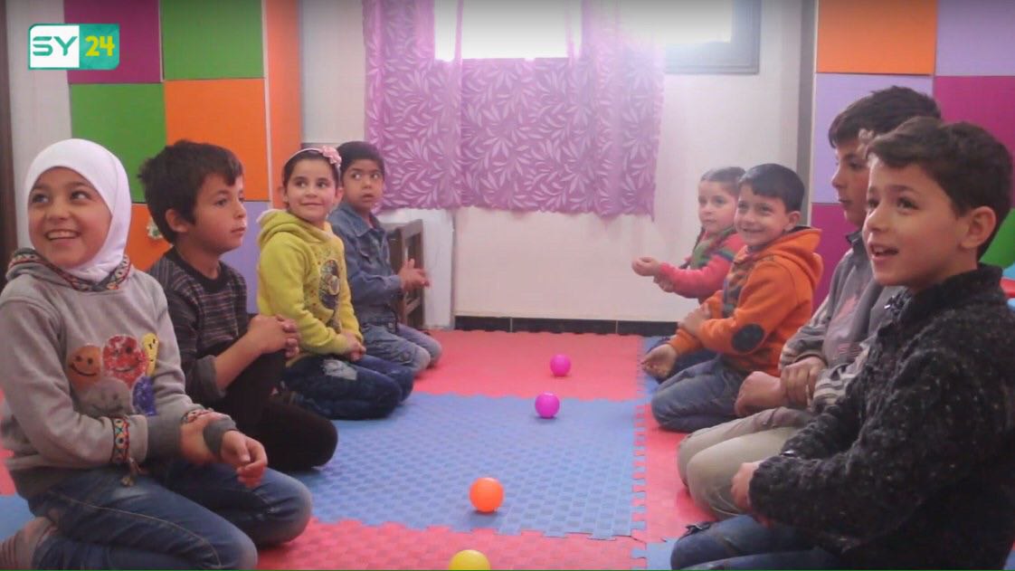 مركز "سوا ربينا".. دعم نفسي واجتماعي لأطفال مدينة إعزاز بريف حلب