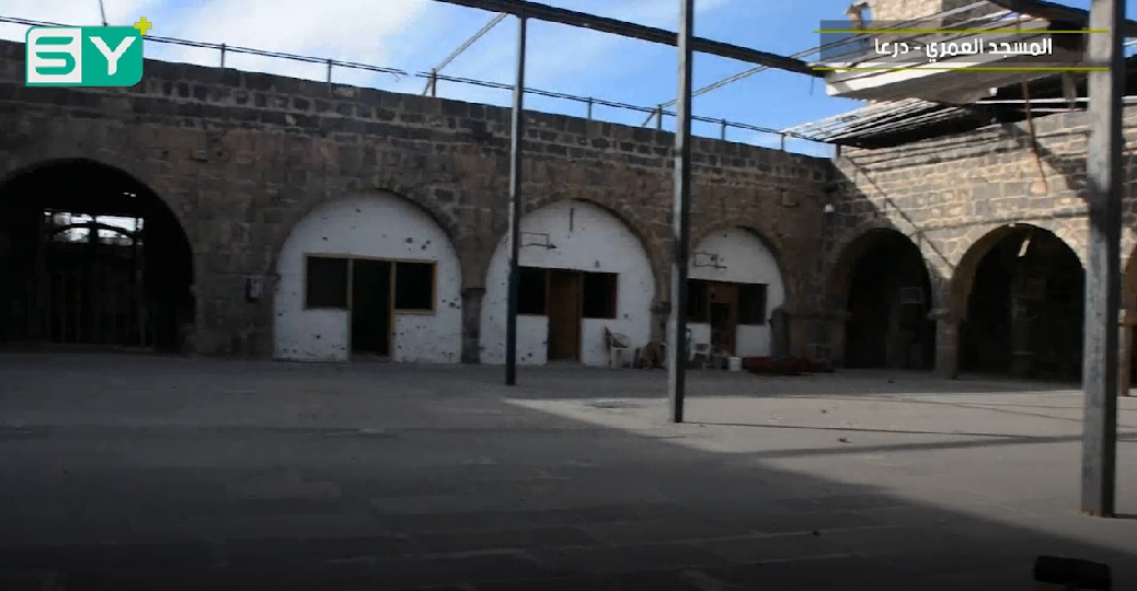 في ذكرى الثورة .. ما زالت أرواح الشهداء تطوف في الجامع العمري بدرعا