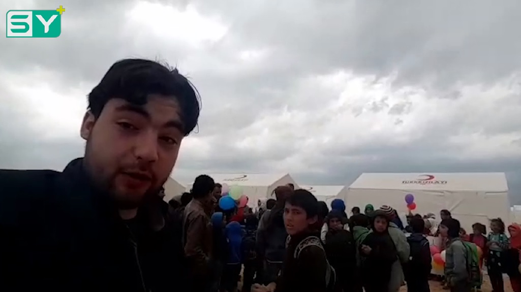 التجهيز لاستقبال الدفعة الرابعة من مهجري دوما في ريف حلب