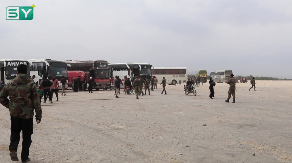 وصول مهجّري الضمير إلى الشمال السوري!