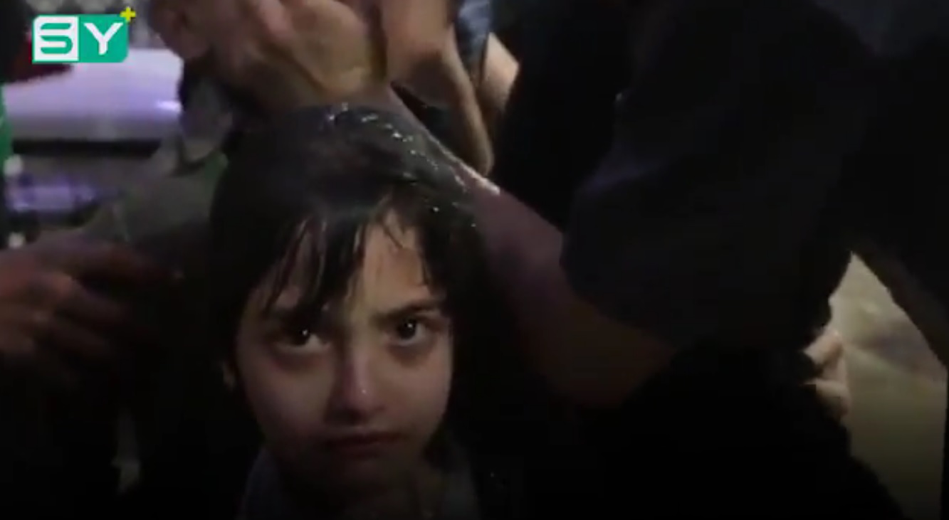 مرة أخرى الأسد يستهدف غوطة دمشق بالكيماوي