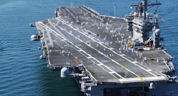 الولايات المتحدة تنشر أكبر أسطول حربي لها منذ حرب العراق استعداد لضربة عسكرية