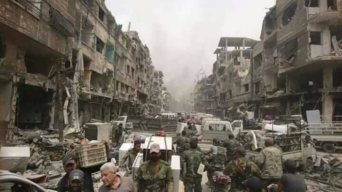 تعفيش" مخيم اليرموك"