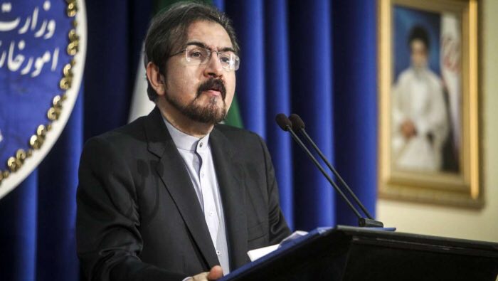 المتحدث باسم وزارة الخارجية الإيرانية "بهرام قاسمي"