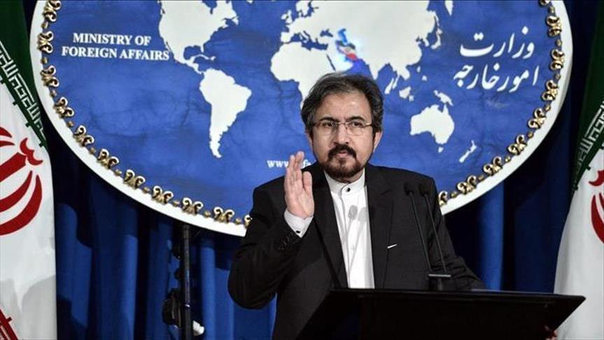 المتحدث باسم وزارة الخارجية الإيرانية، "بهرام قاسمي"