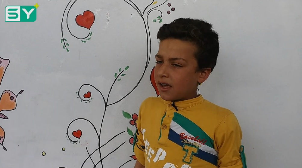 بصوت طفل سوري: بشار قتل شعبي هالابن السفاح