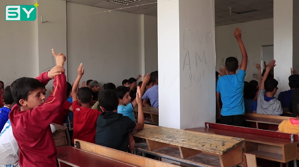 ندوة عن الرياضة وأضرار التدخين والمخدرات في مدينة جاسم بدرعا