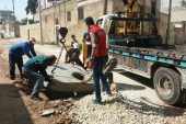 مجلس بلدة "معرة مصرين" بإدلب ينهي ترميم خطوط الصرف الصحي