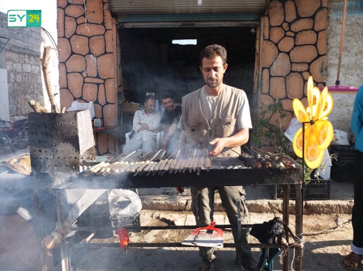 جانب من أجواء رمضان في بلدة أحسم بريف إدلب