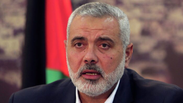 "إسماعيل هنية" رئيس المكتب السياسي لحركة "حماس"