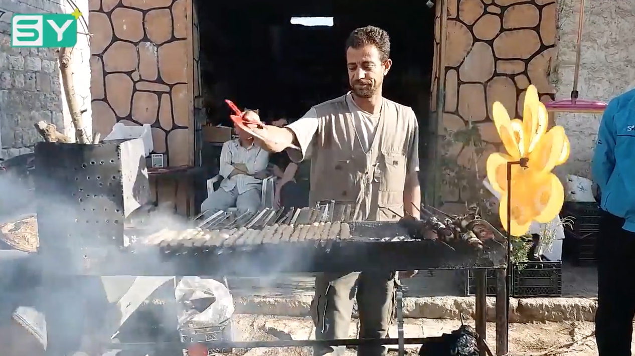 جانب من أجواء رمضان في بلدة أحسم بريف إدلب