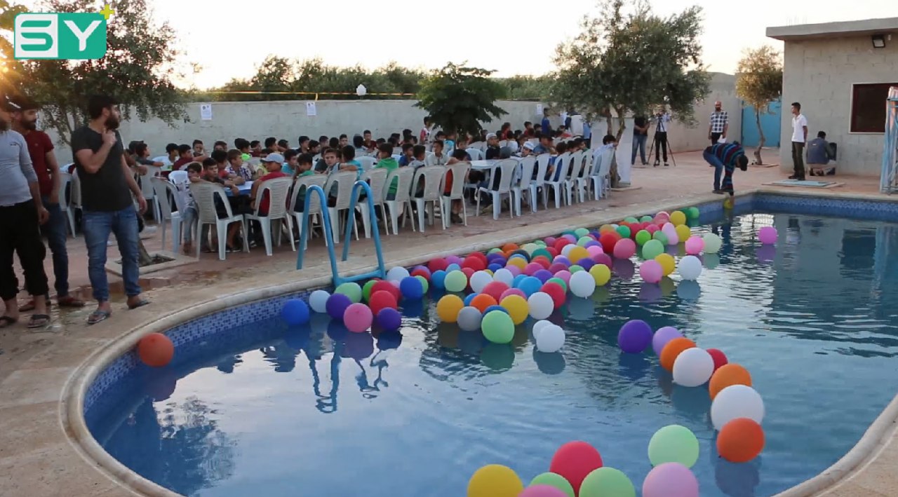 إقامة إفطار جماعي لأطفال مدارس ريف جسر الشغور