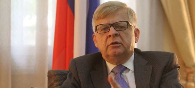 السفير الروسي في لبنان ألكسندر زاسبيكين