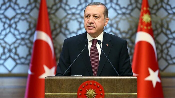 الرئيس التركي "رجب طيب أردوغان"