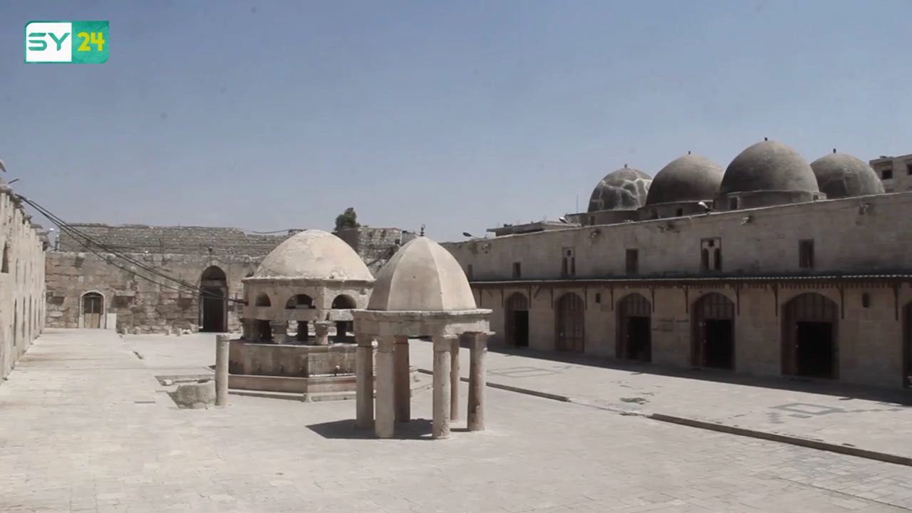 المسجد الأثري في معرة النعمان بريف إدلب