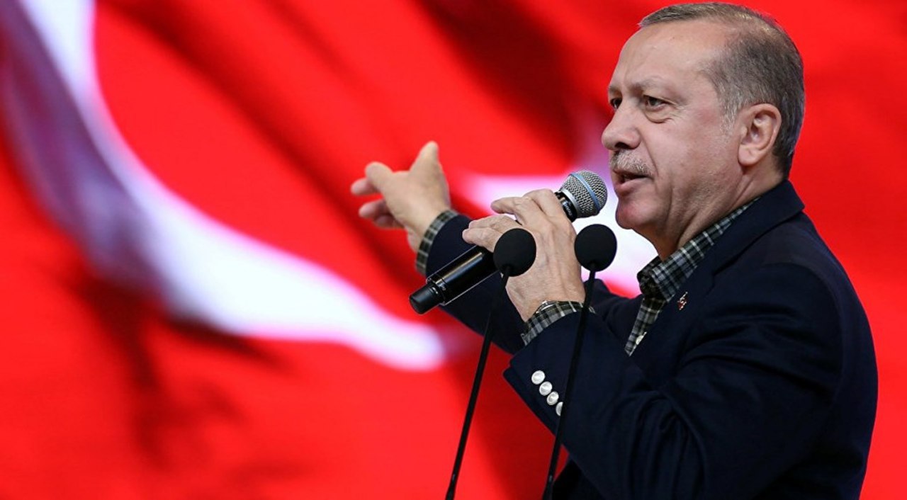 الرئيس التركي، "رجب طيب أردوغان"