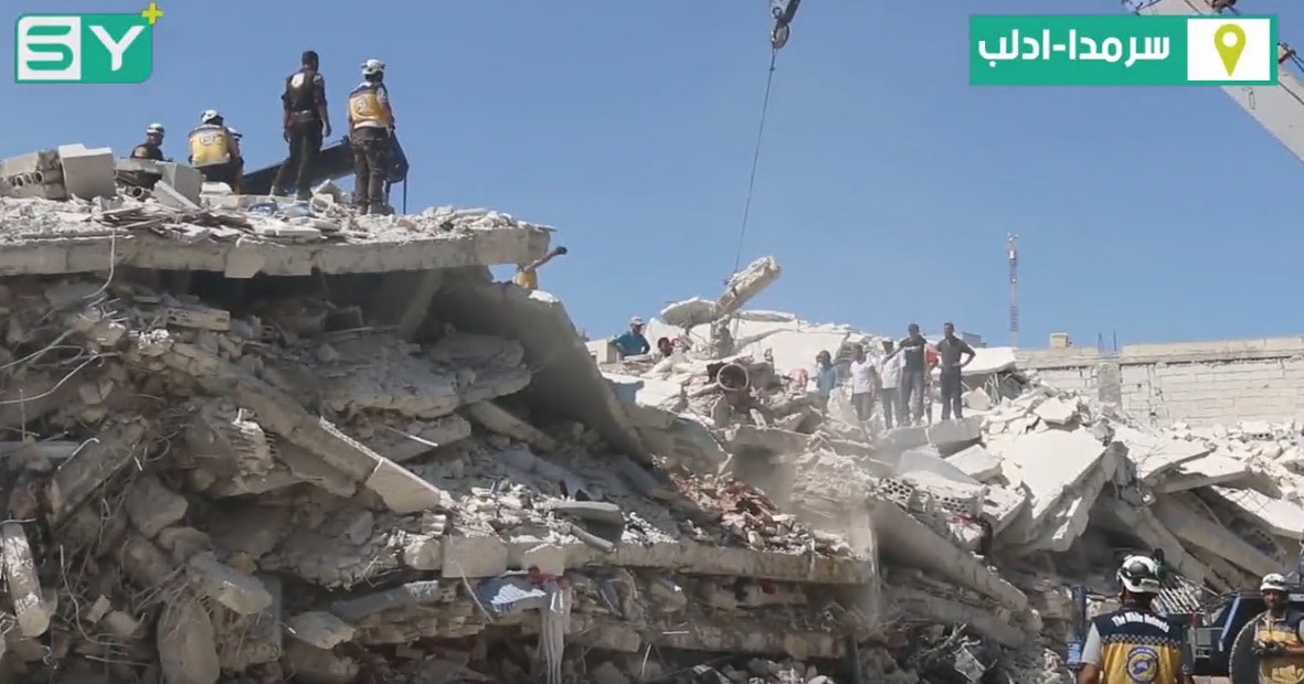 تقرير عن المجزرة التي وقعت في سرمدا بسبب تجارة السلاح