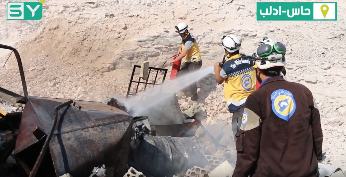 خروج مشفى “نبض الحياة” في بلدة “حاس” بريف إدلب الجنوبي عن الخدمة جراء قصفه من قبل النظام