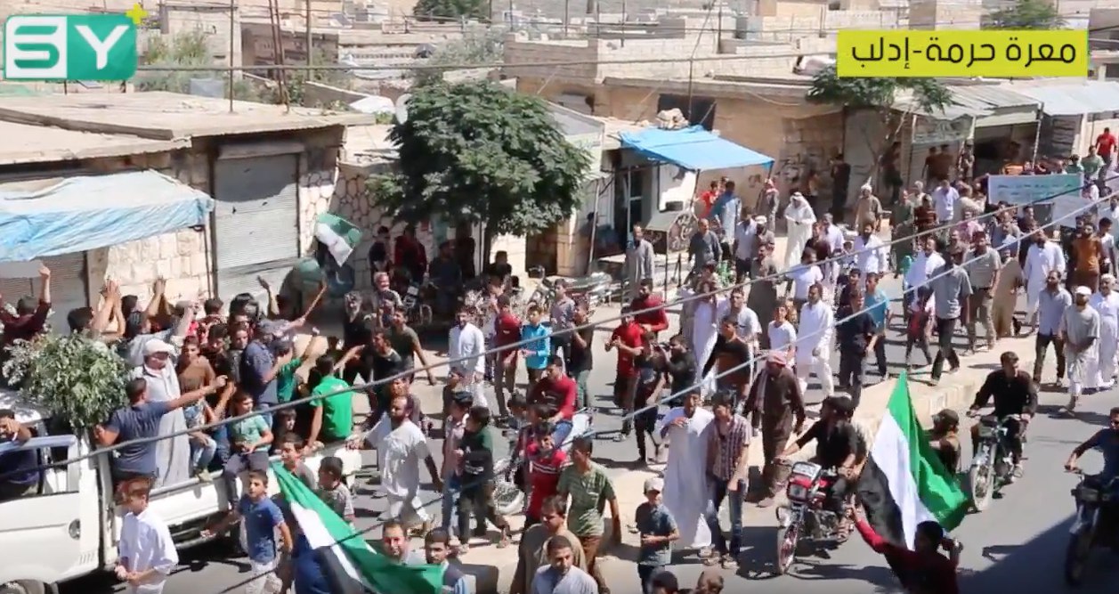 من بلدة معرة حرمة بريف إدلب لبريطانيا وأوكرانيا.. الجرح ينزف والإرهابي ذاته