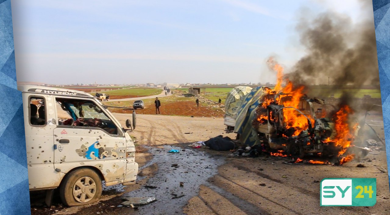 جرحى بينهم أطفال بقصف مدفعي للنظام على سهل الغاب بريف حماة