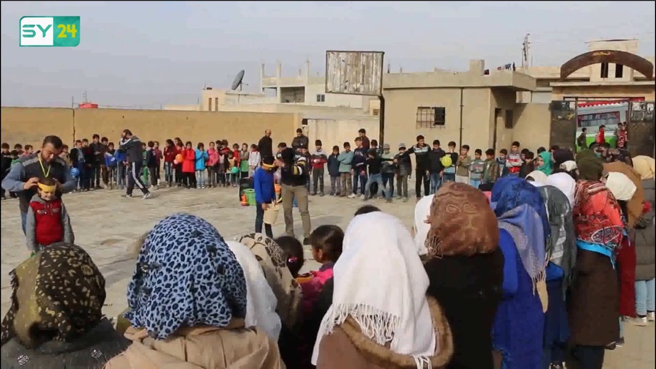 إعادة تفعيل المكتبة المتنقلة شمال سوريا