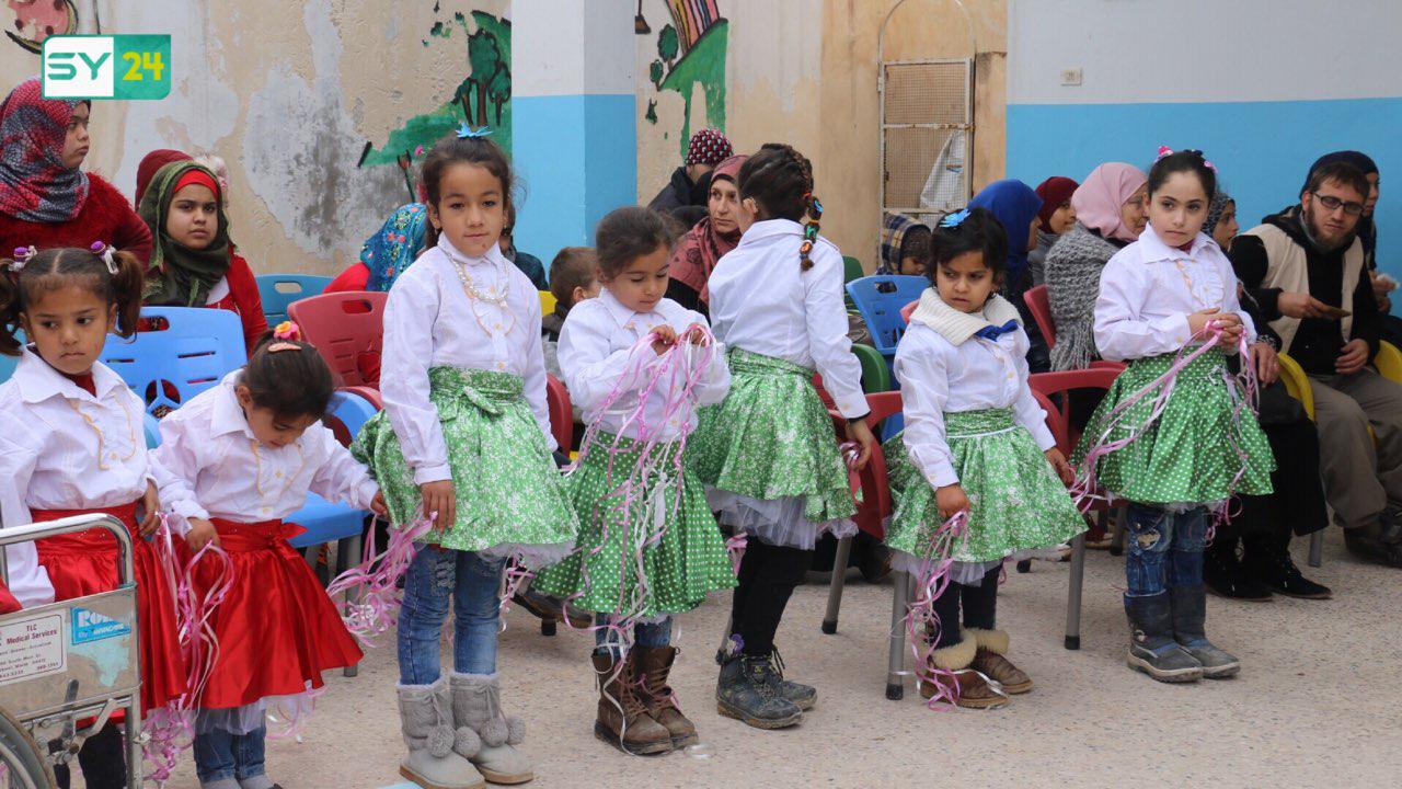 إقامة حفل بمناسبة اليوم العالمي لذوي الاحتياجات الخاصة في ريف حلب