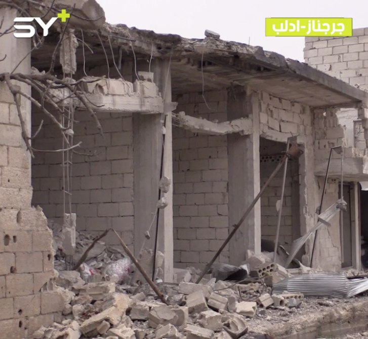 قصف النظام على بلدة جرجناز يحصد المزيد من الضحايا المدنيين