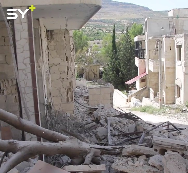 قتيل و٩ إصابات جراء قصف جوي من قبل طيران النظام الحربي على مدينة جسر الشغور بريف إدلب