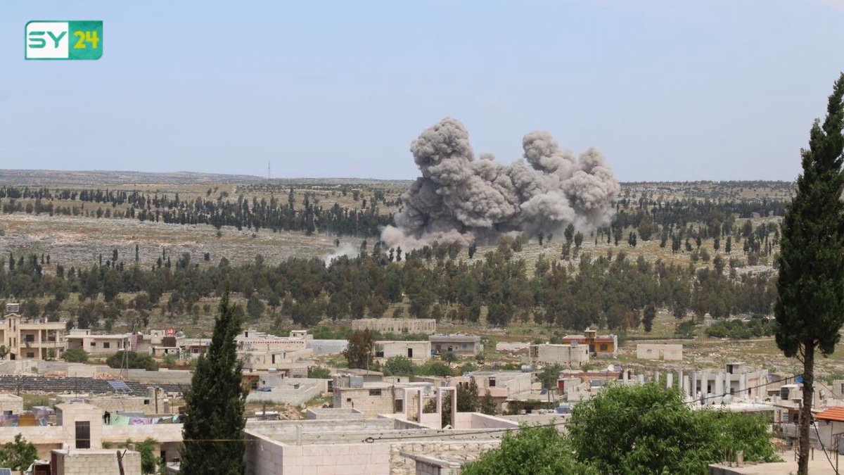 مقتل امرأة وجرحى مدنيون بغارات جوية مستمرة على ريف إدلب