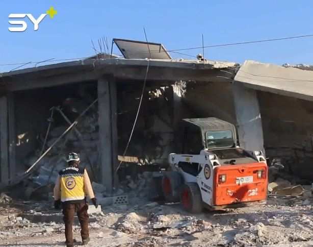 مجزرة مروعة ارتكبتها طائرات النظام راح ضحيتها 13 مدنيا من أهالي بلدة بينين جنوب إدلب