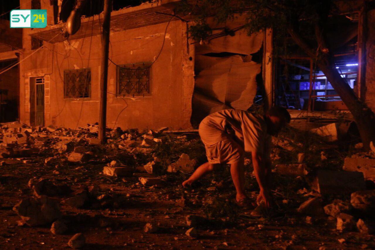 طائرات النظام ترتكب مجازر بحق المدنيين في إدلب