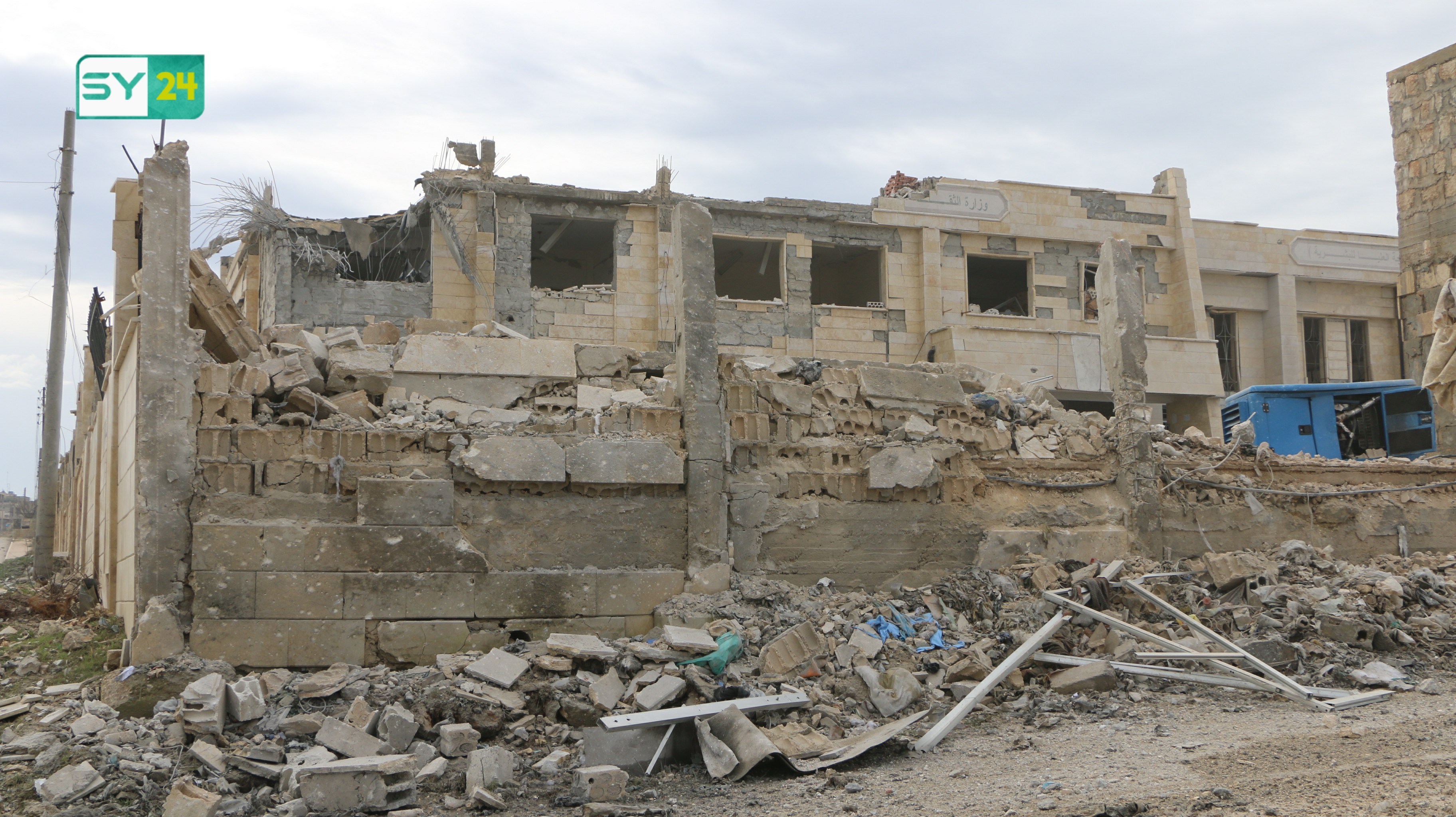 المجلس المحلي في كفرنبل بريف إدلب يعلن المدينة منكوبة بسبب القصف